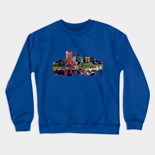 Dayton, Ohio in graffiti Crewneck Sweatshirt